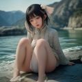 幼女战记资讯站主编陈晓峰的工作照，背景为书架，神情专注